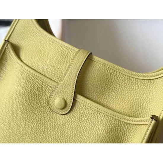 Replica Hermes Evelyne III 29 PM Bag Jaune Poussin Clemence 