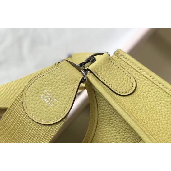 Replica Hermes Evelyne III 29 PM Bag Jaune Poussin Clemence 