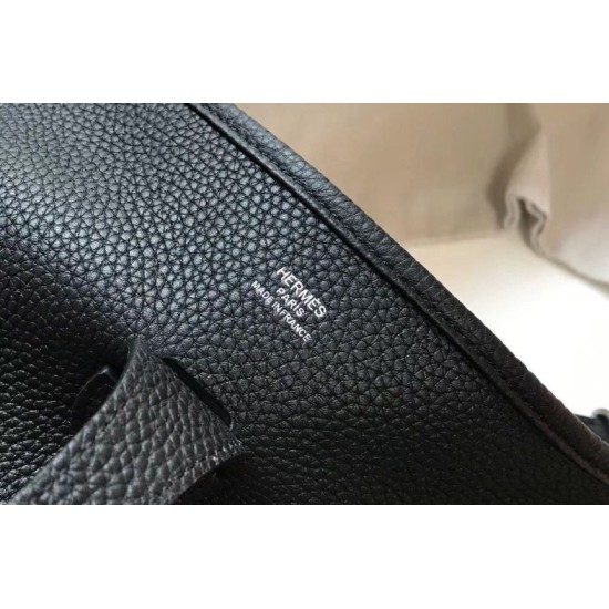 Replica Hermes Evelyne III 29 PM Bag Black Clemence Replica Hermes Evelyne III 29 PM Bag Black Clemence
