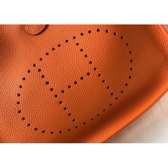 Replica Hermes Evelyne III 29 PM Bag Orange Clemence Replica Hermes Evelyne III 29 PM Bag Orange Clemence
