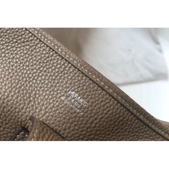Replica Hermes Evelyne III 29 PM Bag Taupe Clemence Replica Hermes Evelyne III 29 PM Bag Taupe Clemence