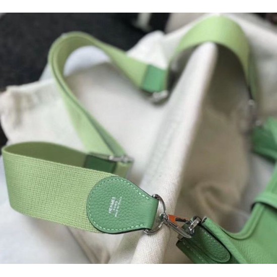Replica Hermes Evelyne III 29 PM Bag Vert Criquet Clemence 