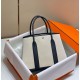 Fake Hermes Garden Party 36cm Bag Toile and Black Replica Fake Hermes Garden Party 36cm Bag Toile and Black Replica