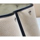 Fake Hermes Garden Party 36cm Bag Toile and Black Replica Fake Hermes Garden Party 36cm Bag Toile and Black Replica