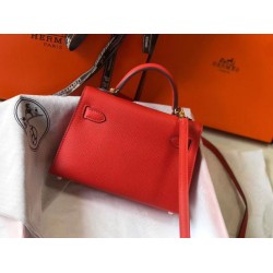 Fake Hermes Kelly Mini II Bag Rouge Casaque Epsom Replica Replica Hermes Kelly Mini II Bag Rouge Casaque Epsom