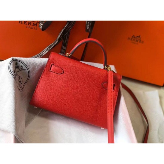 Fake Hermes Kelly Mini II Bag Rouge Casaque Epsom Replica Replica Hermes Kelly Mini II Bag Rouge Casaque Epsom