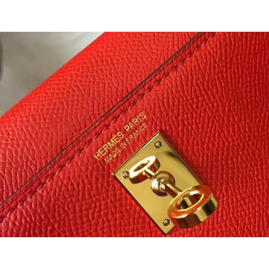 Fake Hermes Kelly Mini II Bag Rouge Casaque Epsom Replica Replica Hermes Kelly Mini II Bag Rouge Casaque Epsom