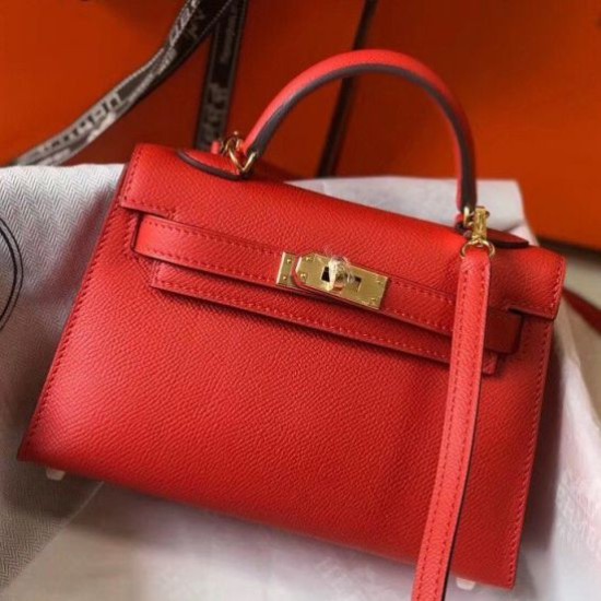 Fake Hermes Kelly Mini II Bag Rouge Casaque Epsom Replica Replica Hermes Kelly Mini II Bag Rouge Casaque Epsom