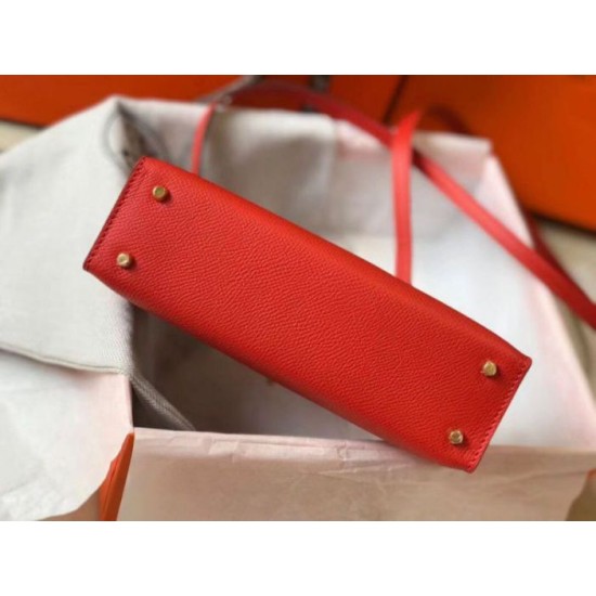 Fake Hermes Kelly Mini II Bag Rouge Casaque Epsom Replica Replica Hermes Kelly Mini II Bag Rouge Casaque Epsom