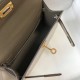 Replica Hermes Kelly Mini II Bag Taupe Embossed Crocodile Replica Hermes Kelly Mini II Bag Taupe Embossed Crocodile