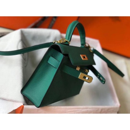 Replica Hermes Kelly Mini II Bag Malachite Epsom Replica Hermes Kelly Mini II Bag Malachite Epsom