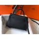 Replica Hermes Kelly Mini II Bag Black Epsom Replica Hermes Kelly Mini II Bag Black Epsom