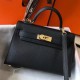 Replica Hermes Kelly Mini II Bag Black Epsom Replica Hermes Kelly Mini II Bag Black Epsom