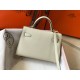 Replica Hermes Kelly Mini II Bag White Epsom Fake Hermes Kelly Mini II Bag White Epsom Replica