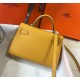 Fake Hermes Kelly Mini II Bag Yellow Epsom Replica Replica Hermes Kelly Mini II Bag Yellow Epsom