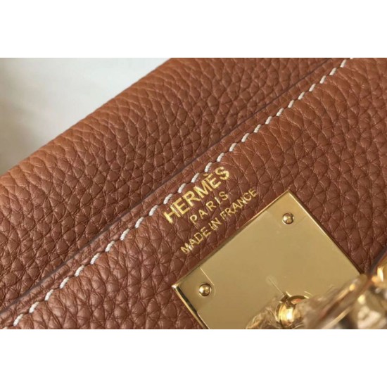 Replica Hermes Kelly 28cm Retourne Bag Gold Clemence Replica Hermes Kelly 28cm Retourne Bag Gold Clemence