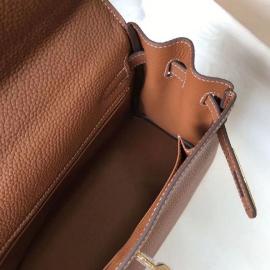 Replica Hermes Kelly 28cm Retourne Bag Gold Clemence Replica Hermes Kelly 28cm Retourne Bag Gold Clemence