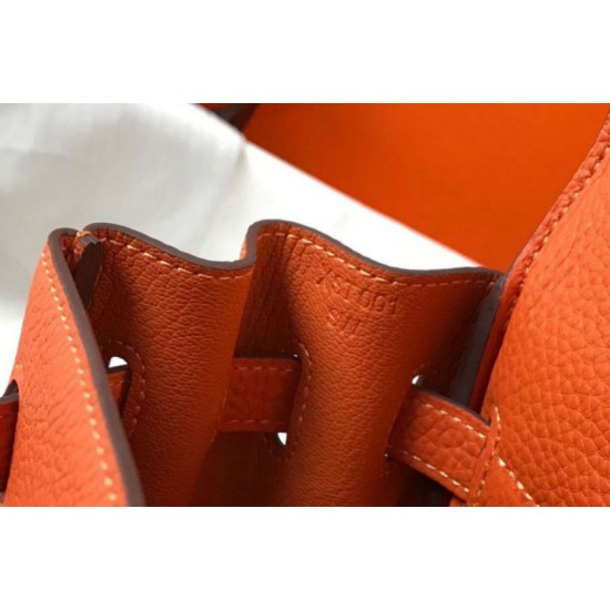 Fake Hermes Kelly 28cm Retourne Bag Orange Clemence Replica Fake Hermes Kelly 28cm Retourne Bag Orange Clemence Replica
