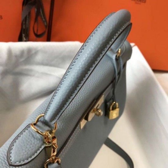 Replica Hermes Kelly 32cm Retourne Bag Blue Lin Clemence Replica Hermes Kelly 32cm Retourne Bag Blue Lin Clemence