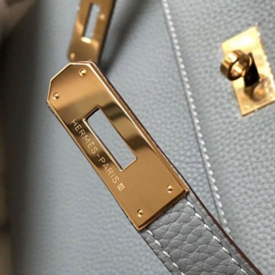 Replica Hermes Kelly 32cm Retourne Bag Blue Lin Clemence Replica Hermes Kelly 32cm Retourne Bag Blue Lin Clemence