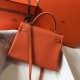 Fake Hermes Kelly 32cm Retourne Bag Orange Clemence Replica Replica Hermes Kelly 32cm Retourne Bag Orange Clemence