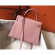 Fake Hermes Kelly 32cm Retourne Bag Pink Clemence Replica Replica Hermes Kelly 32cm Retourne Bag Pink Clemence