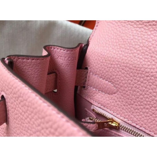 Fake Hermes Kelly 32cm Retourne Bag Pink Clemence Replica Replica Hermes Kelly 32cm Retourne Bag Pink Clemence
