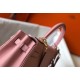 Fake Hermes Kelly 32cm Retourne Bag Pink Clemence Replica Replica Hermes Kelly 32cm Retourne Bag Pink Clemence