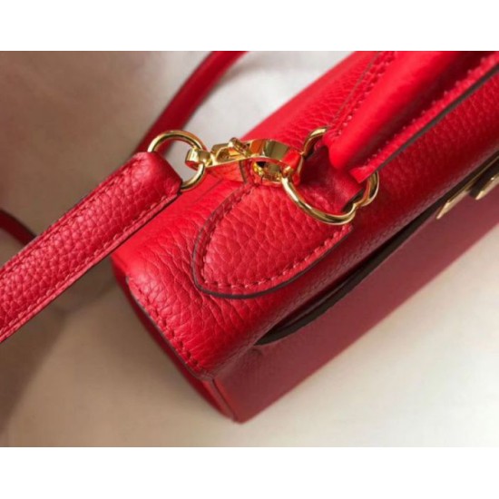 Fake Hermes Kelly 32cm Retourne Bag Red Clemence Replica Replica Hermes Kelly 32cm Retourne Bag Red Clemence
