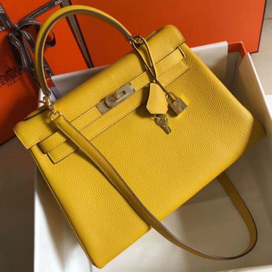 Replica Hermes Kelly 32cm Retourne Bag Soleil Clemence Replica Hermes Kelly 32cm Retourne Bag Soleil Clemence