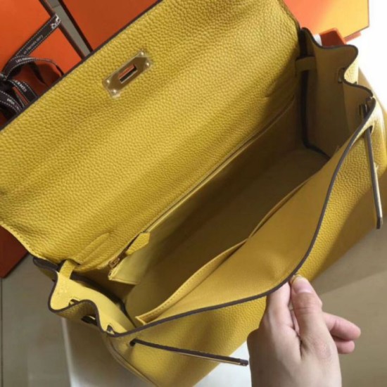 Replica Hermes Kelly 32cm Retourne Bag Soleil Clemence Replica Hermes Kelly 32cm Retourne Bag Soleil Clemence