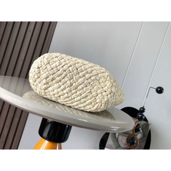 Replica Loewe Small Anagram Basket Bag Iraca Palm and Black Calfskin Replica Loewe Small Anagram Basket Bag Iraca Palm and Black Calfskin