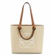 Replica Loewe Anagram Medium Tote Bag Jacquard and Calfskin Fake Loewe Anagram Medium Tote Bag Jacquard and Calfskin Replica