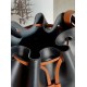 Fake Loewe Small Balloon Bucket Bag Black/Tan Calfskin Replica Fake Loewe Small Balloon Bucket Bag Black/Tan Calfskin Replica