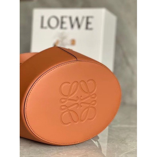Replica Loewe Medium Balloon Bucket Bag Camel Calfskin Replica Loewe Medium Balloon Bucket Bag Camel Calfskin