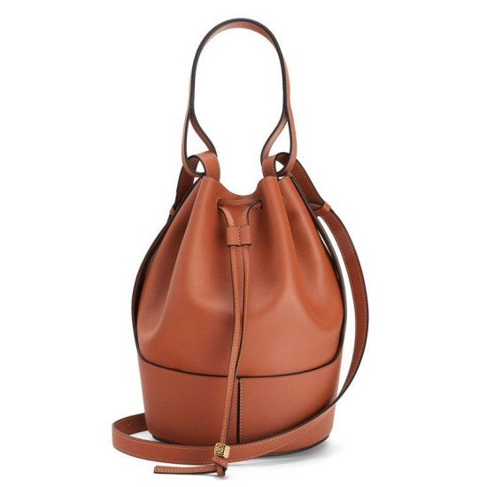Replica Loewe Medium Balloon Bucket Bag Camel Calfskin Replica Loewe Medium Balloon Bucket Bag Camel Calfskin