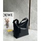 Fake Loewe Cubi Small Bag Black Calfskin and Jacquard Replica Replica Loewe Cubi Small Bag Black Calfskin and Jacquard