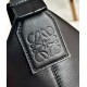 Fake Loewe Cubi Small Bag Black Calfskin and Jacquard Replica Replica Loewe Cubi Small Bag Black Calfskin and Jacquard