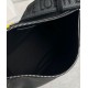 Fake Loewe Cubi Small Bag Black Calfskin and Jacquard Replica Replica Loewe Cubi Small Bag Black Calfskin and Jacquard
