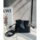 Replica Loewe Mini Flamenco Clutch Bag Black Nappa Calfskin Replica Loewe Mini Flamenco Clutch Bag Black Nappa Calfskin