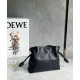 Replica Loewe Mini Flamenco Clutch Bag Black Nappa Calfskin Replica Loewe Mini Flamenco Clutch Bag Black Nappa Calfskin
