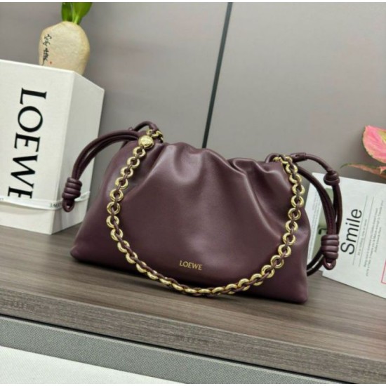 Replica Loewe Flamenco Purse Burgundy Nappa Lambskin Fake Loewe Flamenco Purse Burgundy Nappa Lambskin Replica