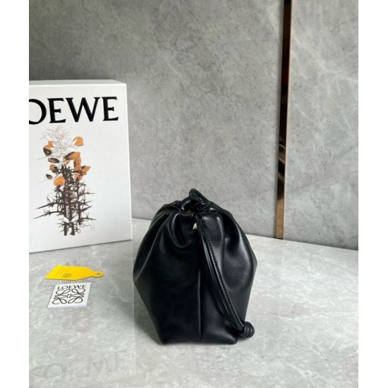 Replica Loewe Flamenco Purse Black Nappa Lambskin Replica Loewe Flamenco Purse Black Nappa Lambskin