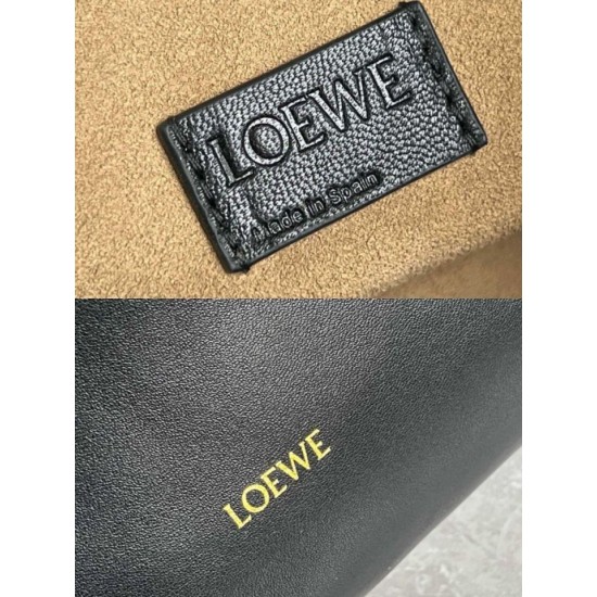 Replica Loewe Flamenco Purse Black Nappa Lambskin Replica Loewe Flamenco Purse Black Nappa Lambskin