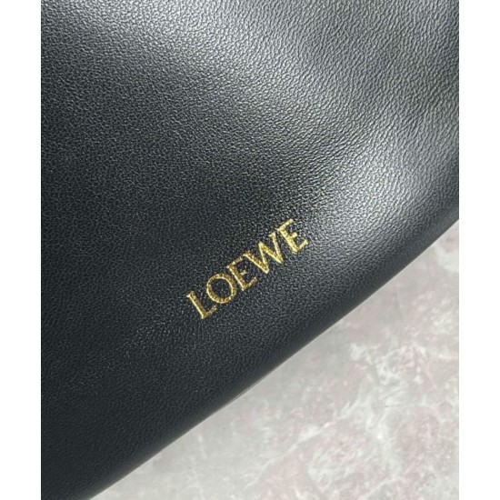 Replica Loewe Flamenco Purse Bucket Bag Black Nappa Lambskin Replica Loewe Flamenco Purse Bucket Bag Black Nappa Lambskin