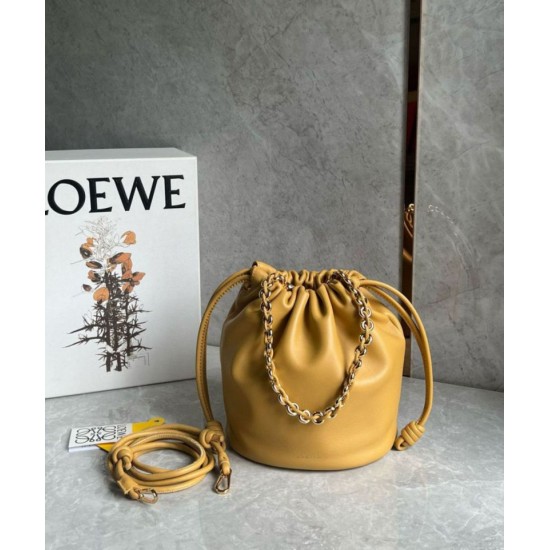 Replica Loewe Flamenco Purse Bucket Bag Sahara Nappa Lambskin Replica Loewe Flamenco Purse Bucket Bag Sahara Nappa Lambskin