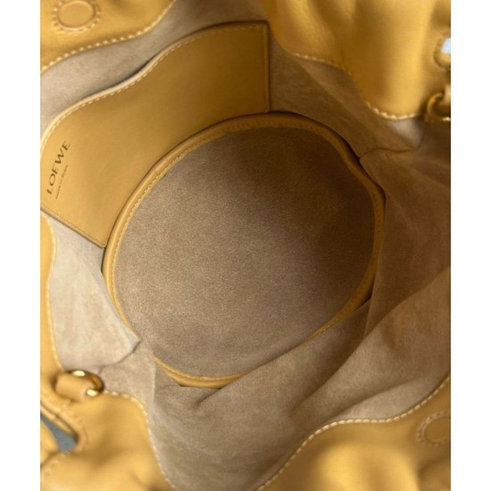 Replica Loewe Flamenco Purse Bucket Bag Sahara Nappa Lambskin Replica Loewe Flamenco Purse Bucket Bag Sahara Nappa Lambskin