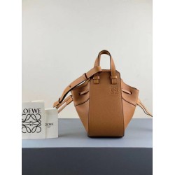 Replica Loewe Mini Hammock Drawstring Bag Brown Replica Loewe Mini Hammock Drawstring Bag Brown