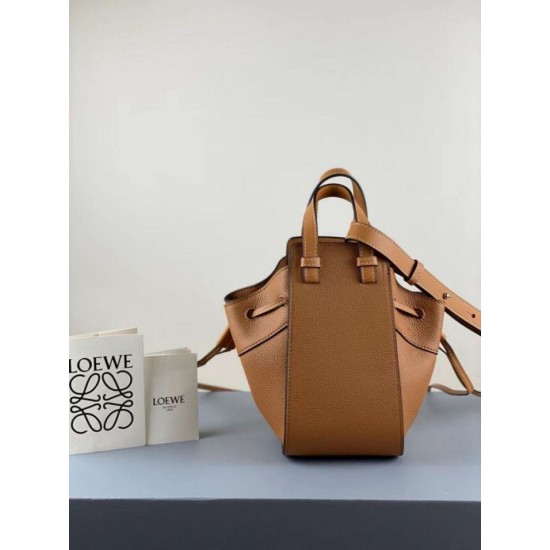 Replica Loewe Mini Hammock Drawstring Bag Brown Replica Loewe Mini Hammock Drawstring Bag Brown