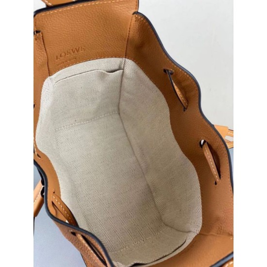 Replica Loewe Mini Hammock Drawstring Bag Brown Replica Loewe Mini Hammock Drawstring Bag Brown
